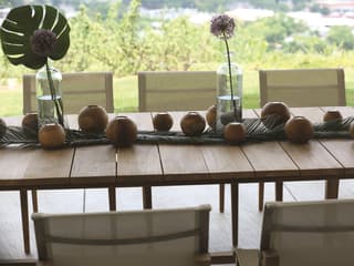 Summer Classics Coast Teak Dining Set