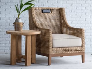 Summer Classics Peninsula Wicker Patio Lounge Set