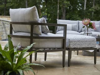 Summer Classics Santa Barbara Aluminum Outdoor Lounge Set
