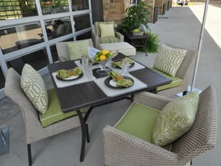 Suncoast Summer Aluminum Outdoor Dining Set