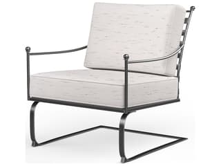 Sunset West Provence Wrought Iron Spring Patio Club Chair