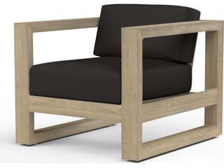 Sunset West Coastal Teak Outdoor Lounge Chair