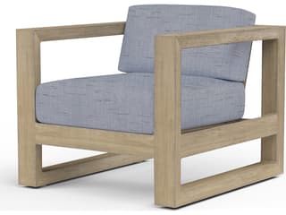 Sunset West Coastal Teak Outdoor Lounge Chair