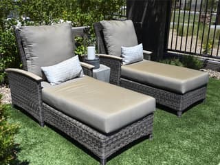 Three Birds Casual Bella Deep Seating Wicker Outdoor Lounge Set