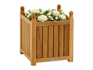 Three Birds Casual Teak Small Flower Box