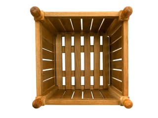 Three Birds Casual Teak Small Flower Box