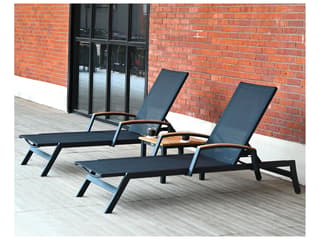Three Birds Casual Tribeca Aluminum Sling Chaise Lounge