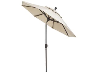 Telescope Casual Value Market Aluminum 7.5 Foot Octagon Push Up Lift Patio Umbrella