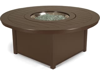 MGP Aluminum Round Patio Fire Pit Table