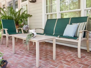 Telescope Casual Belle Isle Sling Aluminum Lounge Set
