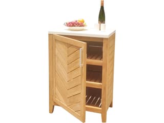Teak Smith Ventura 3 Piece Teak Cabinet Set