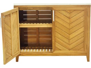 Teak Smith Ventura 3 Piece Teak Cabinet Set