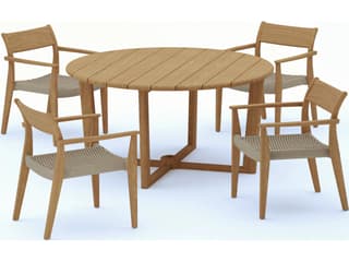 Teak Smith Sema 60" Round Dining Table