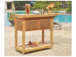 Teak Smith Serving Cart