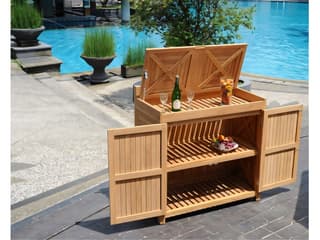 Teak Smith Solvang Teak Storage Cabinet
