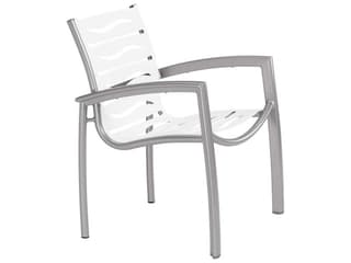 Tropitone South Beach Wave Aluminum Outdoor Dining Set