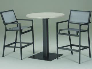 Tropitone Cabana Club Sling Aluminum Dining Set