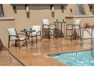 Tropitone Elance Ez Span Aluminum Dining Set