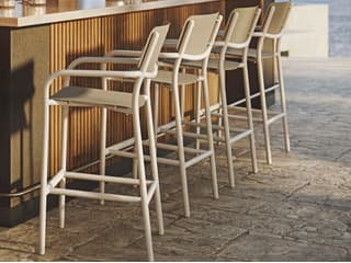 Tropitone Presto Aluminum Bar Stool Set