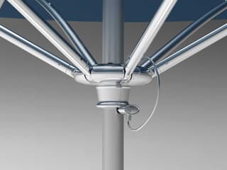Tropitone Trace 6 Foot Aluminum Square Outdoor Patio Umbrella