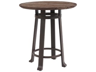 Tommy Bahama Outdoor Kilimanjaro Teak Round High-Low Table