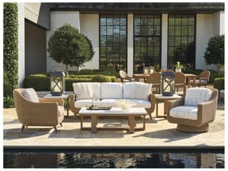 Tommy Bahama Isle Of Palms Woven Wicker Sofa