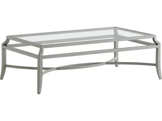 Tommy Bahama Outdoor Silver Sands Aluminum Rectangular Coffee Table