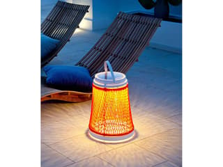 UnoPiu Solare Lamp in White Aluminium