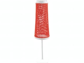 UnoPiu Solare Standing Lamp in White Aluminum