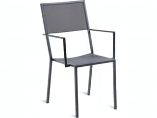 Conrad Wrought Iron Stackable Small Armchair