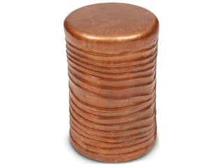 Urbia Elements Vintage Copper Orange Accent Stool
