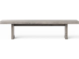 Urbia Brooks Sandblasted Grey Accent Bench
