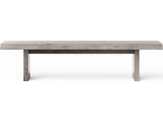 Urbia Brooks Sandblasted Grey Accent Bench