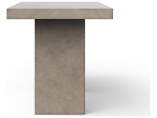 Urbia Mixx Elcor Concrete Bar Height Dining Table x 82.75" Dark Grey
