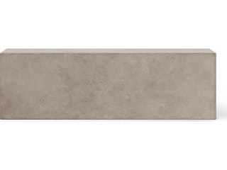 Urbia Una Concrete Dark Grey Accent Bench