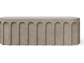 Urbia Outdoor Mixx Dark Grey Concrete Bench