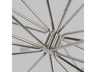 Visual Comfort Modern Lody 20-Light Polished Nickel Chandelier