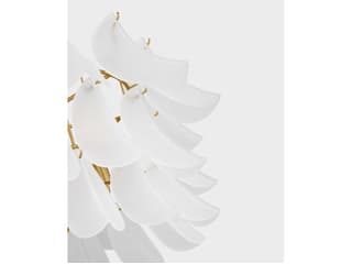 Visual Comfort Studio Chloe 5-Light Burnished Brass Chandelier