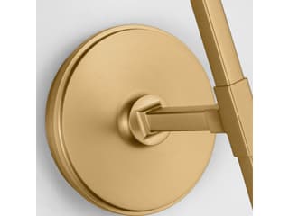 Visual Comfort Studio Perth 1-Light Burnished Brass Wall Sconce