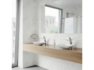Vigo Waterfall Brushed Nickel 1-Handle Bathroom Faucet