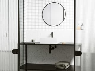 Vigo Montauk Matte Stone Square Vessel Bathroom Sink
