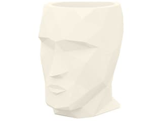 Vondom Adan Nano Polyethylene Resin Planter in Ecru