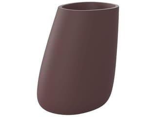 Vondom Stone Polyethylene Planter in Garnet