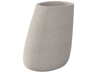 Vondom Stone Planter in Granite Ecru