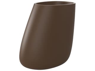 Vondom Stone Brown Planter by Stefano Giovannoni and Elisa Gargan