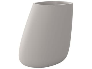 Vondom Stone 55-Inch Polyethylene Planter in Ecru
