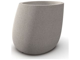 Vondom Stone Planter in Granite Ecru