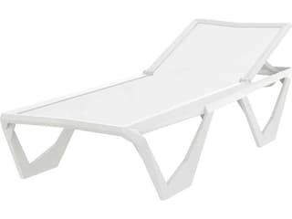 Voxel White Chaise Set of 2