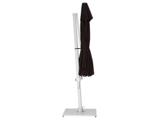 Woodline Shade Solutions Pavone Aluminum Cantilever 11.5 Foot Octagon Crank Lift Patio Umbrella