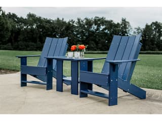 Wildridge Contemporary Recycled Plastic 3 Piece Patio Lounge Set
